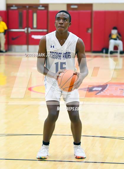 Thumbnail 3 in Paradise Honors vs. Clark (Hoophall West Tournament)  photogallery.