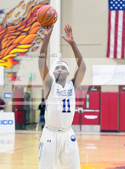 Thumbnail 1 in Paradise Honors vs. Clark (Hoophall West Tournament)  photogallery.