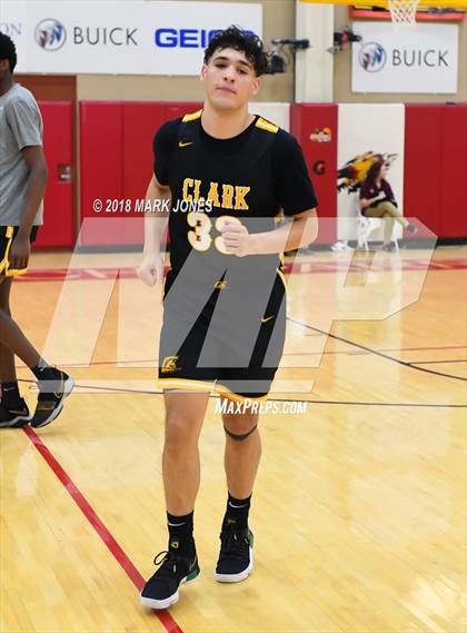 Thumbnail 2 in Paradise Honors vs. Clark (Hoophall West Tournament)  photogallery.