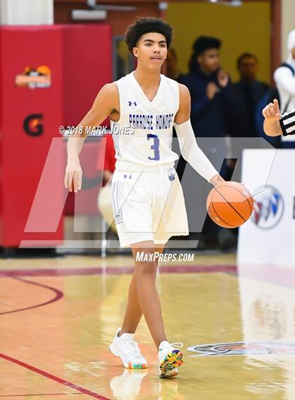 Thumbnail 2 in Paradise Honors vs. Clark (Hoophall West Tournament)  photogallery.