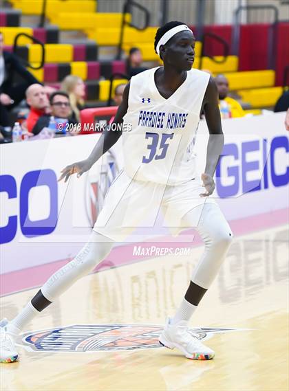 Thumbnail 1 in Paradise Honors vs. Clark (Hoophall West Tournament)  photogallery.