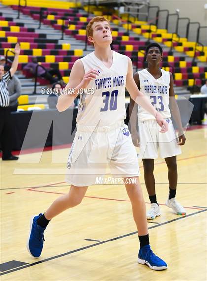 Thumbnail 2 in Paradise Honors vs. Clark (Hoophall West Tournament)  photogallery.