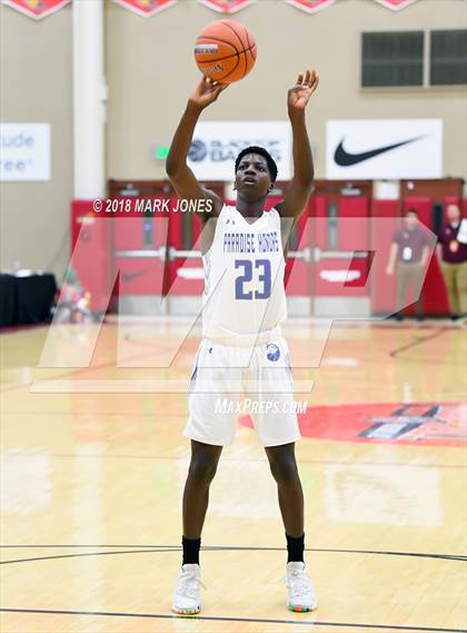 Thumbnail 2 in Paradise Honors vs. Clark (Hoophall West Tournament)  photogallery.