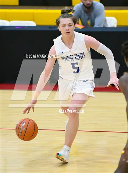 Thumbnail 3 in Paradise Honors vs. Clark (Hoophall West Tournament)  photogallery.