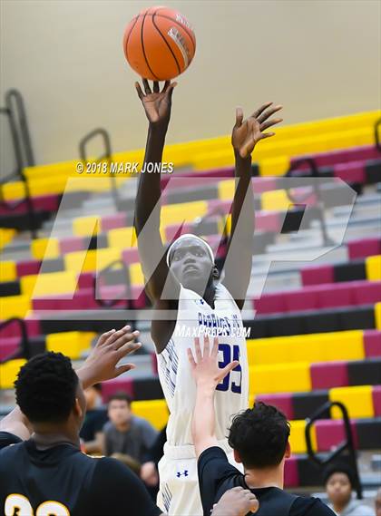 Thumbnail 2 in Paradise Honors vs. Clark (Hoophall West Tournament)  photogallery.