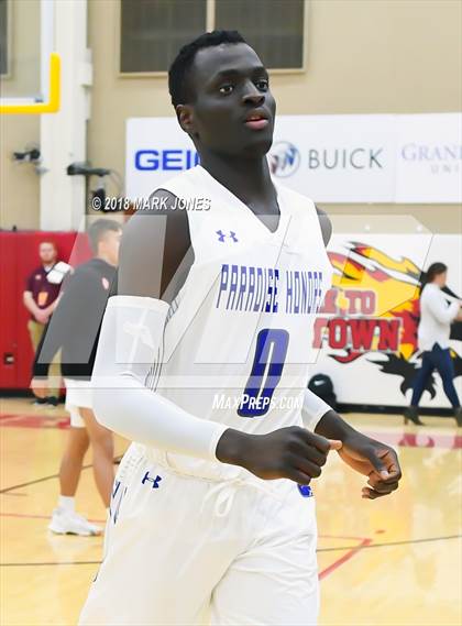Thumbnail 2 in Paradise Honors vs. Clark (Hoophall West Tournament)  photogallery.