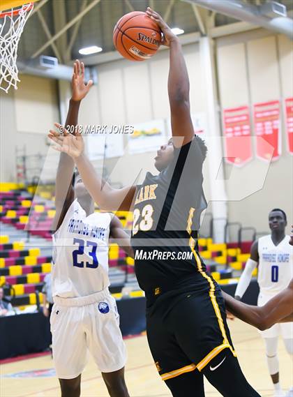 Thumbnail 2 in Paradise Honors vs. Clark (Hoophall West Tournament)  photogallery.