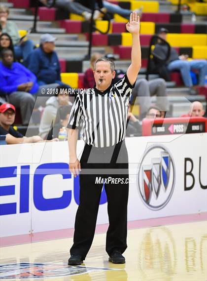 Thumbnail 1 in Paradise Honors vs. Clark (Hoophall West Tournament)  photogallery.