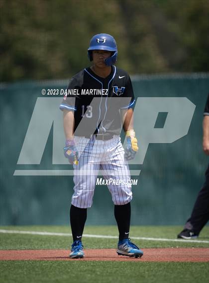 Thumbnail 1 in Hebron vs. Little Elm (UIL 6A Baseball Region 1 Bi-District) photogallery.