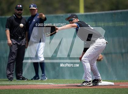 Thumbnail 3 in Hebron vs. Little Elm (UIL 6A Baseball Region 1 Bi-District) photogallery.