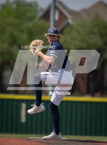 Thumbnail 3 in Hebron vs. Little Elm (UIL 6A Baseball Region 1 Bi-District) photogallery.