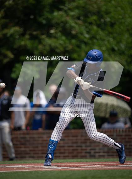 Thumbnail 2 in Hebron vs. Little Elm (UIL 6A Baseball Region 1 Bi-District) photogallery.