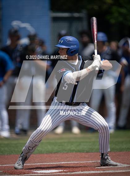 Thumbnail 3 in Hebron vs. Little Elm (UIL 6A Baseball Region 1 Bi-District) photogallery.