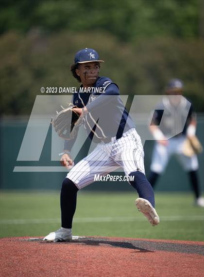 Thumbnail 1 in Hebron vs. Little Elm (UIL 6A Baseball Region 1 Bi-District) photogallery.