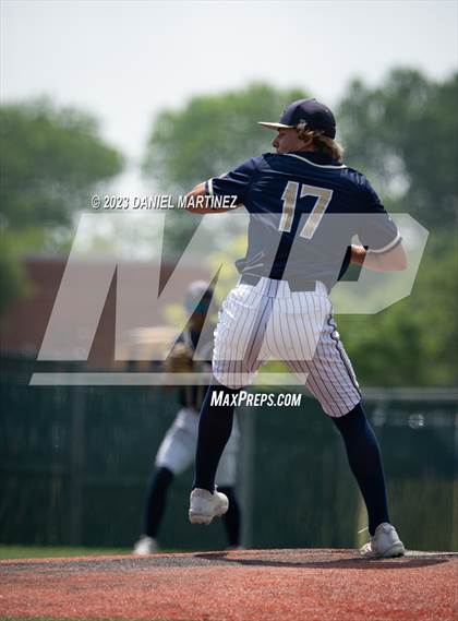 Thumbnail 2 in Hebron vs. Little Elm (UIL 6A Baseball Region 1 Bi-District) photogallery.
