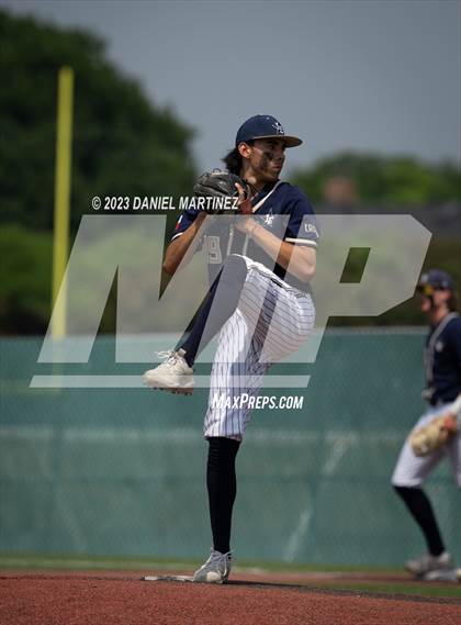 Thumbnail 3 in Hebron vs. Little Elm (UIL 6A Baseball Region 1 Bi-District) photogallery.