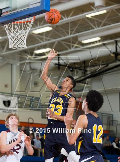 Thumbnail 2 in Clark Academy @ Livingston Manor (NYSPHSAA Class D Regional Semifinal) photogallery.