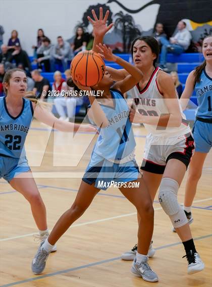 Thumbnail 3 in Cambridge vs. Rio Rico (Panther Hoops Classic) photogallery.