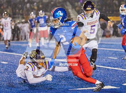 Thumbnail 3 in Archbishop Riordan @ Folsom (CIF NorCal Regional Division 1-AA Final) photogallery.