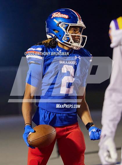 Thumbnail 2 in Archbishop Riordan @ Folsom (CIF NorCal Regional Division 1-AA Final) photogallery.