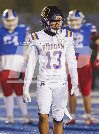 Thumbnail 3 in Archbishop Riordan @ Folsom (CIF NorCal Regional Division 1-AA Final) photogallery.