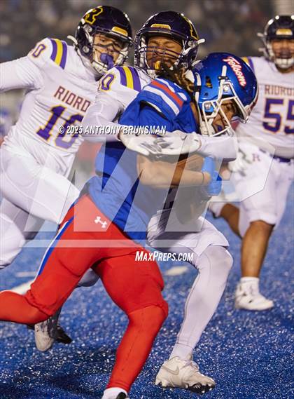 Thumbnail 1 in Archbishop Riordan @ Folsom (CIF NorCal Regional Division 1-AA Final) photogallery.