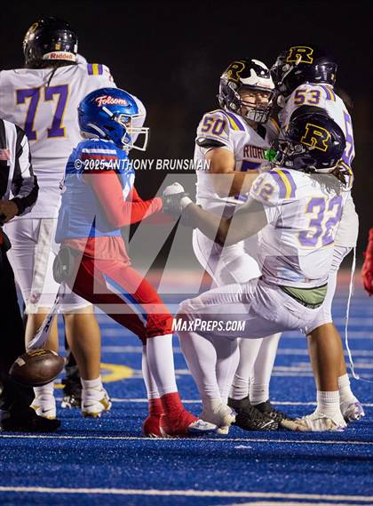 Thumbnail 1 in Archbishop Riordan @ Folsom (CIF NorCal Regional Division 1-AA Final) photogallery.