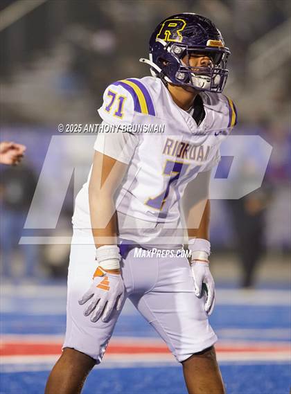 Thumbnail 2 in Archbishop Riordan @ Folsom (CIF NorCal Regional Division 1-AA Final) photogallery.