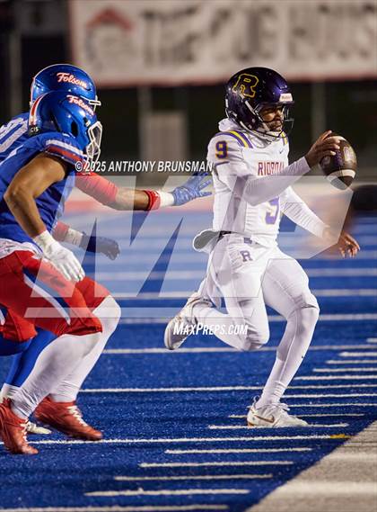 Thumbnail 1 in Archbishop Riordan @ Folsom (CIF NorCal Regional Division 1-AA Final) photogallery.