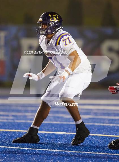 Thumbnail 1 in Archbishop Riordan @ Folsom (CIF NorCal Regional Division 1-AA Final) photogallery.