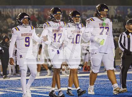 Thumbnail 1 in Archbishop Riordan @ Folsom (CIF NorCal Regional Division 1-AA Final) photogallery.