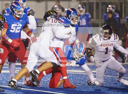 Thumbnail 2 in Archbishop Riordan @ Folsom (CIF NorCal Regional Division 1-AA Final) photogallery.