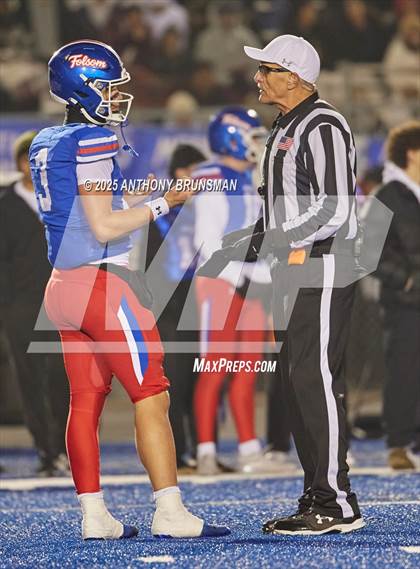 Thumbnail 3 in Archbishop Riordan @ Folsom (CIF NorCal Regional Division 1-AA Final) photogallery.