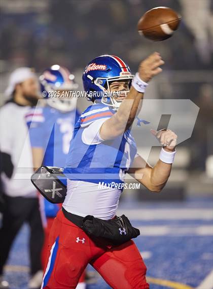 Thumbnail 1 in Archbishop Riordan @ Folsom (CIF NorCal Regional Division 1-AA Final) photogallery.