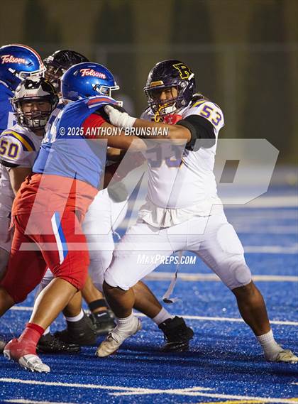 Thumbnail 1 in Archbishop Riordan @ Folsom (CIF NorCal Regional Division 1-AA Final) photogallery.