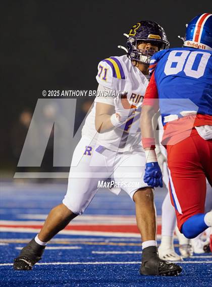 Thumbnail 3 in Archbishop Riordan @ Folsom (CIF NorCal Regional Division 1-AA Final) photogallery.