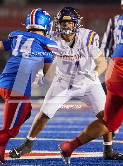 Thumbnail 1 in Archbishop Riordan @ Folsom (CIF NorCal Regional Division 1-AA Final) photogallery.