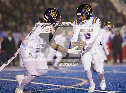 Thumbnail 2 in Archbishop Riordan @ Folsom (CIF NorCal Regional Division 1-AA Final) photogallery.