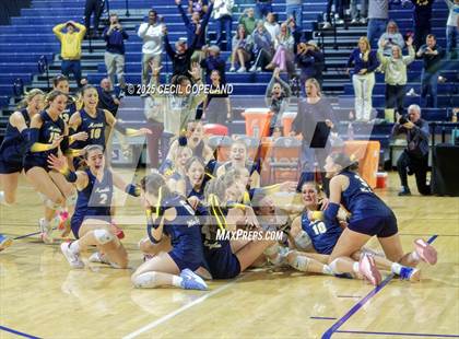 Thumbnail 2 in Pace Academy vs Marist (GHSA AAAA State Volleyball Final) photogallery.