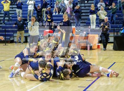Thumbnail 2 in Pace Academy vs Marist (GHSA AAAA State Volleyball Final) photogallery.
