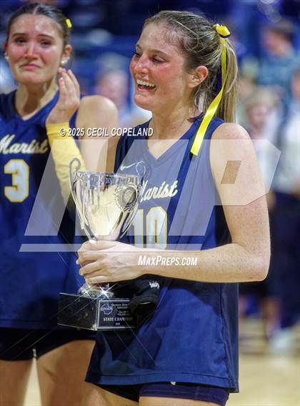 Thumbnail 2 in Pace Academy vs Marist (GHSA AAAA State Volleyball Final) photogallery.