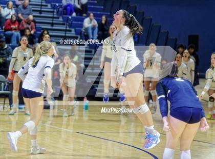 Thumbnail 2 in Pace Academy vs Marist (GHSA AAAA State Volleyball Final) photogallery.