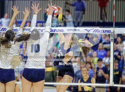 Thumbnail 3 in Pace Academy vs Marist (GHSA AAAA State Volleyball Final) photogallery.