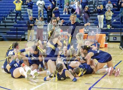 Thumbnail 2 in Pace Academy vs Marist (GHSA AAAA State Volleyball Final) photogallery.