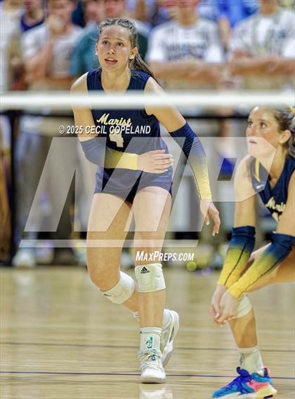 Thumbnail 3 in Pace Academy vs Marist (GHSA AAAA State Volleyball Final) photogallery.