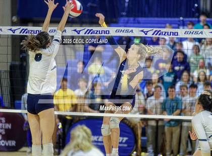 Thumbnail 2 in Pace Academy vs Marist (GHSA AAAA State Volleyball Final) photogallery.