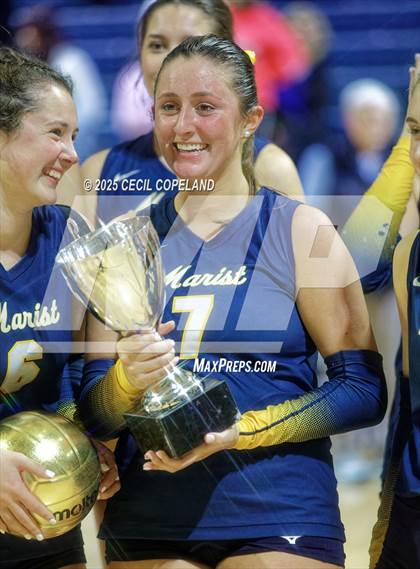Thumbnail 3 in Pace Academy vs Marist (GHSA AAAA State Volleyball Final) photogallery.