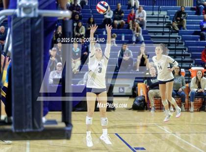 Thumbnail 2 in Pace Academy vs Marist (GHSA AAAA State Volleyball Final) photogallery.