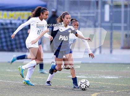 Thumbnail 2 in El Camino Real vs. Palisades (CIF LACS D1 Final) photogallery.