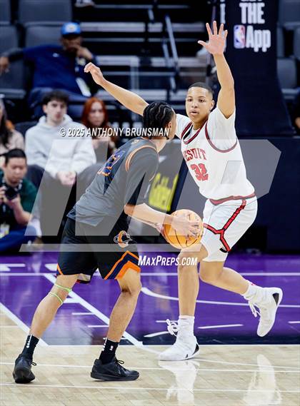 Thumbnail 2 in Chatsworth vs. Jesuit (CIF State D2 Final) photogallery.